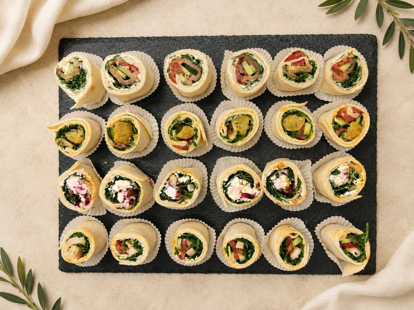 Produktbild von Wrap-Box Mix Lachs/Huhn