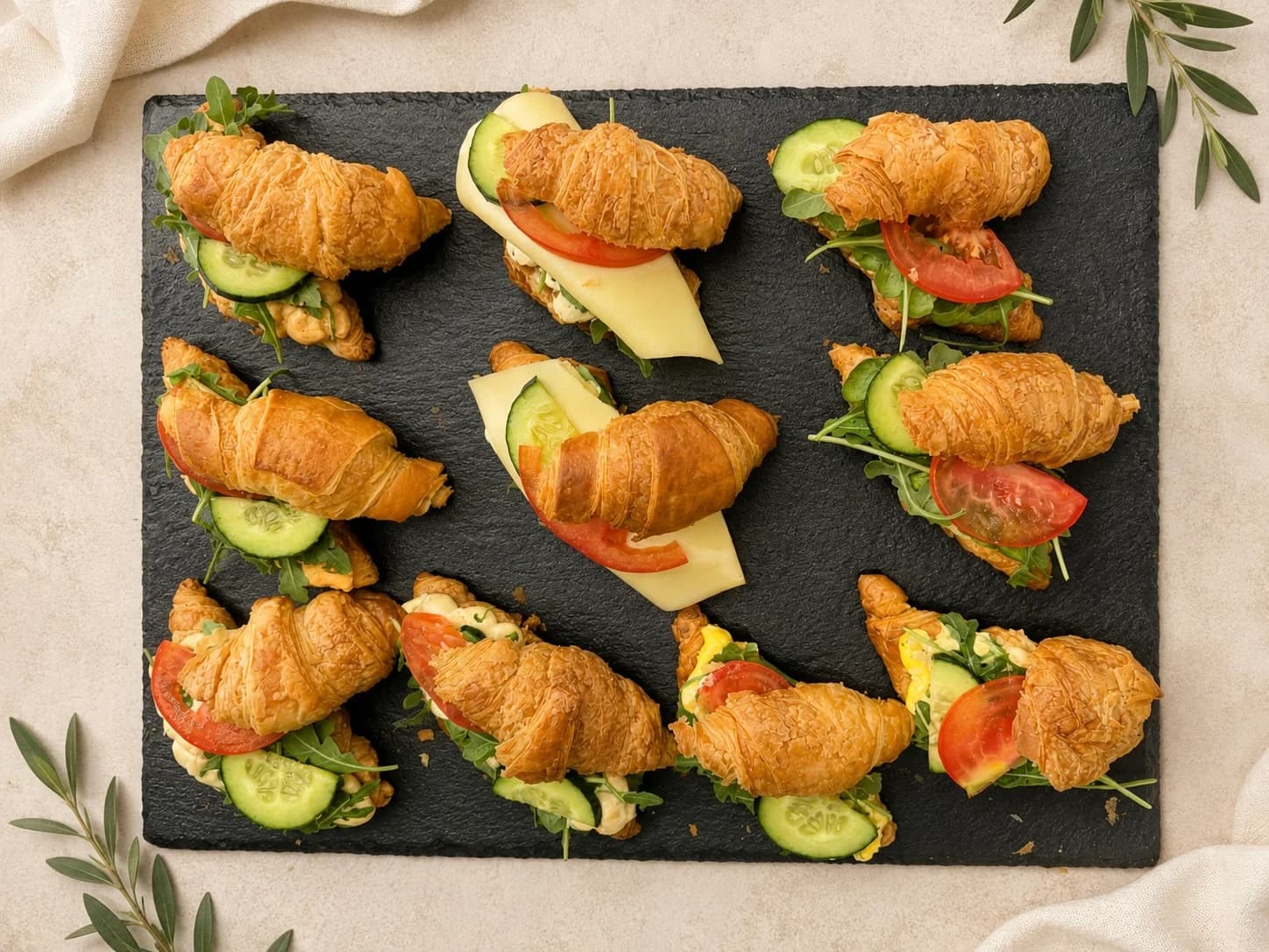 Produktbild von Croissant Box Veggie 
